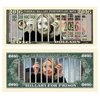 10 Limited Edition Hillary For Prison 2016 Dollar Bills with Bonus “Thanks a Million” Gift Card Set
