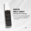 IKNOW FEELS GREAT Foaming Face Cleanser, Gentle Facial Cleanser for Deep Cleansing, Refreshing Skin Care, and Daily Face Wash, Hydrating and Moisturizing Face Wash (6.76 OZ)