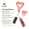 Carolina COSMETICS - Plant-Based Non-Sticky Lip Gloss (Divine) - Hydrating & Nourishing with Sunflower Seed Oil, Cacao & Grape Seed Oil - Gluten-Free, Vegan, Non-GMO, Paraben-Free - 5g/0.18oz