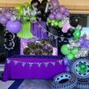 Purple Green Black Balloons, Monster Truck Balloons,12 Inch Green Dark Purple Balloons for Kids 3rd 4th 5th Boys Baby Shower Race Car Theme Truck Theme Birthday Party Decorations