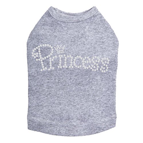 Princess # 4 Dog Shirt M GRAY