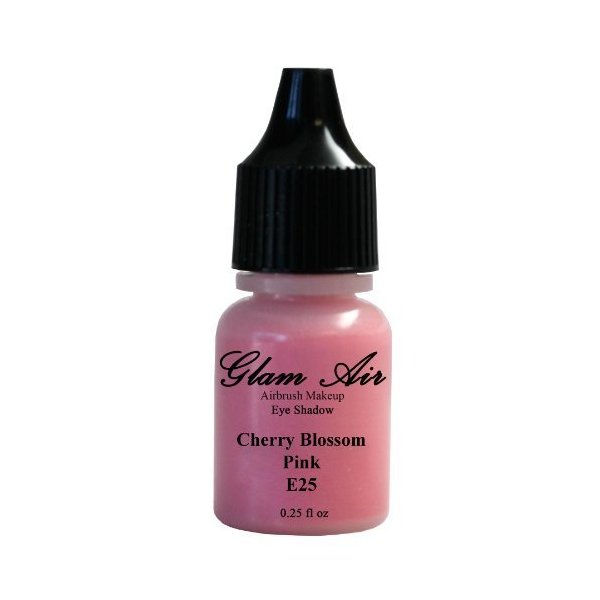 Glam Air Airbrushsh Eye Shadow Colors Water-based 0.25 Fl. Oz. Bottles of Eyeshadow( Choose Your Colors From Menu) (E25- CHERRY BLOSSOM)