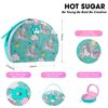 Hot Sugar Kids Makeup Kit, Girls Makeup Kit Age 4-6 7-8 10-12, Unicorn Gift for Girls Birthday Christmas (GREEN)