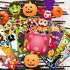 Halloween Sticker for Kids 24 Sheets Make a Face Stickers, Make Your Own Halloween Stickers DIY Mix and Match Halloween Party Games Stickers, Decorating Party Favors Supplies for School Student Awards