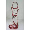 Party Ponies MINIATURE HORSE/SM PONY COMPLETE BITLESS BRIDLE - MANY COLORS! (RED)