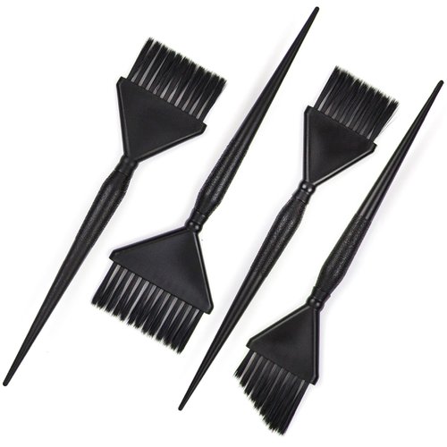 Hair Dye Brush Set - 4 Color Brushes for Hair Salon - Hair Color Brush Applicator Set - Balayage ...