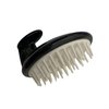 G.B.S Hair Scalp Massager Shampoo Brush with Soft and Flexible Silicone Bristles, Promotes Hair Growth, Improves Circulation, Black