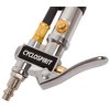 CycloSpirit Universal Bicycle Tire Inflator Gauge with Auto-Select Valve Type - Presta and Schrader Air Compressor Tool