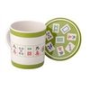 COPA JUDAICA Mah Jongg Coffee Cup and Coaster Set