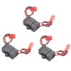 3 Pack ShareGoo On/Off Power Switch Compatible with HSP HPI Wltoys Himoto Redcat 1/10 1/8 RC Car Crawler Truck Multicopter Airplane