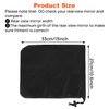PSLER Universal Side Mirror Covers - 2 PCS Car Side Mirror Cover Rearview Mirror Cover Side View Mirror Cover Snow Ice Winter Waterproof Car Exterior Accessory