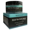 Preventology Dead Sea Mud Mask - Infused with Pure Silver and 21 Essential Minerals - Spa Formulated with Natural Emollients for a Clean and Healthy Complexion - 8.8 Oz