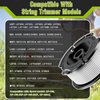 TOPEMAI AF-100 Spool Replace AF100 AF-100-3ZP AF-100-BKP Compatible with Black and Decker GH900 GH600 GH610 String Trimmer 30ft 0.065" Trimmer Line Replacement Spool Refills (12 + 3 Pack)