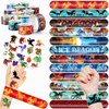 48 Dragon 24PCS Dragon Temporary Tattoos Sticker 24PCS Slap Bracelets Perfect for Themed Birthday Party Favors Baby Showers or Classroom Rewards Ideal Decor and Gifts for Girls and Boys