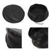WETOO Women Beret Hat PU Leather Beret French Black Beret Artist Beret Cap
