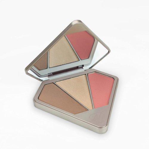 Niss Makeup - Signature Diamond Face Palette (Medium)