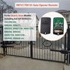 RB741 for Mighty Mule Remote, Replacement GTO Gate Opener Remote FM135 Transmitter Control, Single Button Gate Clicker Garage Door Entry Controller (5 Pack)