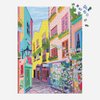 Galison London Passage – 1000 Piece Puzzle Fun and Challenging Activity with Bright and Bold Artwork of Colorful London Streets for Adults and Families