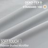 Twin Sheet Set - 3 Piece Soft Breathable Bed Sheets for Twin Size Bed, Extra Deep Pocket Luxury Brushed Sheets, Cooling Hotel Bedding Sheets and Pillowcases, Wrinkle Free Oeko-Tex Sheets