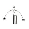 Sunnytech Mini Steel Balance Toy Weightlifter Kinetic Art Balance Toy Balancing Decompressive Science Psychology Home Offic Decor Desk Decor Toy WJ064