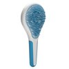 Michel Mercier Wet and Dry Hair Detangler Soft Bristles Hair Brush - Thick and Curly Hair - Blue-White - 1 pc