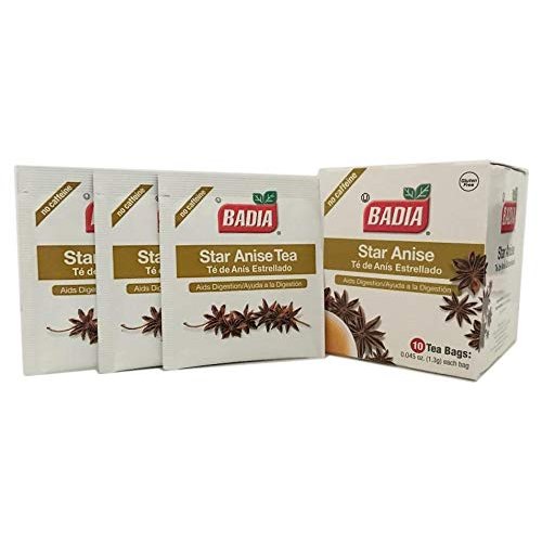 6 Boxes Star Anise Tea Digestive Heartburn aid/ Anis Estrellado Te Digestivo