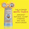 Jergens Natural Glow +FIRMING In-shower Self Tanner Body Lotion, Sunless Tanning for Medium to Tan Skin Tone, Anti Cellulite Firming Moisturizer, Gradual Fake Tan, 7.5 Ounce (Pack of 2)