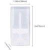 WinldMonmo 3Pcs Transparent 15ml Empty Refillable Deodorant Containers, Plastic Lip Balm Tubes, Lip Gloss Holders, Can be Used Repeatedly