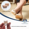 Dr. Frederick's Original 2 Piece Fabric Toe Separators - Bunion Relief Toe Spacer Set - 1 Pair Fabrigrip Toe Protectors - For Men & Women