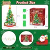 Christmas Tree Building Blocks, Toy Building Sets with LED Light, Compatible with Lego Christmas Tree Building Bricks with Christmas Train, Stocking, Snowflake, Xmas Gifts for Kids Adults Teens