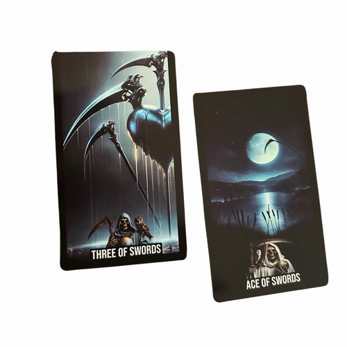 Santa Muerte Tarot - 78 Card New Tarot Deck with Guidebook - Tarot for Beginners and Expert Tarot Readers - Santa Muerte Robe Colors