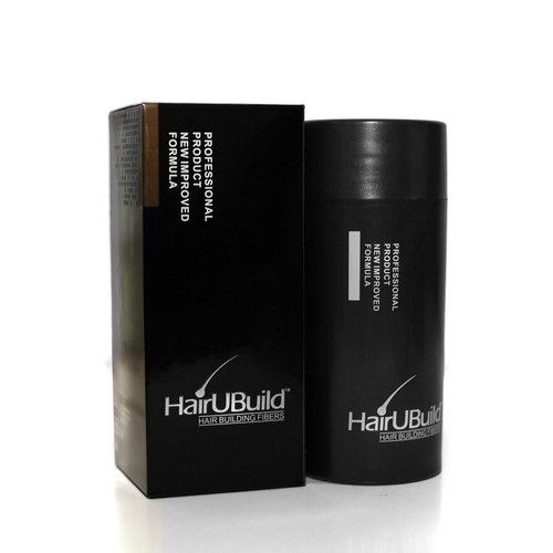 HairUBuild Hair Loss Concealer, Hair Building Fibers 23 g / 0.8 oz (Light Brown)