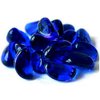 Gorgeous Aquarium Decorated with Aquarium Decorations Glass Beads Aquarium, 1LB Enough Decorative Gravel Rock Gravel Pebbles gem (Dark Blue)