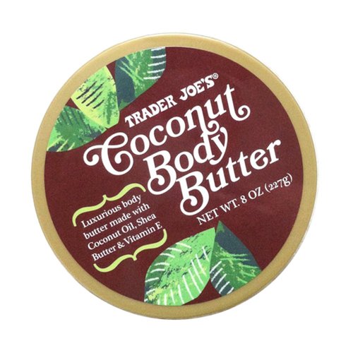 Trader Joe's Coconut Body Butter, 8 Ounce (Pack of 2)