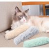 FuninCrea Cat Catnip Toys 3 Packs, Interactive Cat Kicker Toy Crinkle Sound Soft Plush Kitten Pillow Cat Chew Teething Toys