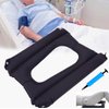 SunMelt Inflatable Cushions, Breathable Nursing Anti-Bedsore Seat Pad for Bedridden Disabled Elderly for Pain Relif, Use for Toilet Chair, Wheelchair, Shower Chair (PVC)
