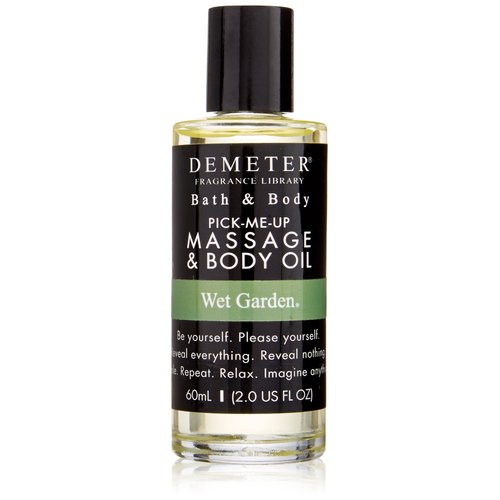 Demeter Massage and Body Oil for Unisex, Wet Garden, 2 Ounce