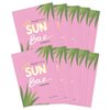 FACETORY K Beauty Face Mask Skin Care - SUN BAE SOOTHING Sheet Mask with Aloe & Shea Butter | After Sun Care, Soothe & Restore (10 Pack)
