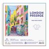 Galison London Passage – 1000 Piece Puzzle Fun and Challenging Activity with Bright and Bold Artwork of Colorful London Streets for Adults and Families