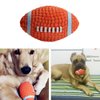 Angoily 2pcs Indestructible Dog Pet Chew Toy Dog Squeaky Toys for Aggressive Chewers Squeaky Training Outdoor Playset Pet Rugby Toy Pet Sound Toy Chew Toys Dog Chew Toy Football Toy Ball