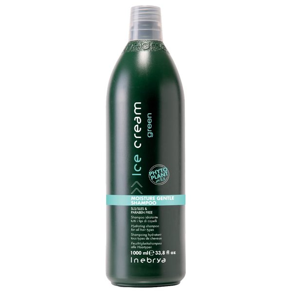 Inebrya Ice Cream Moisture Gentle Shampoo 1000 ml 33.8 oz