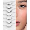 Natural Lashes Natural Eyelashes Short Eyelashes Natural Look False Eyelashes Wispy Eye Lashes 10mm Small Lashes Fake Lashes K50