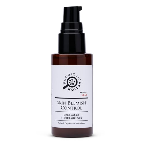 Skin Blemish Control. Probiotic and Peptide Complex Hydrating Gel. Probiotic Keep Your Skin Free of Risk of Acne, Rosacea, and Eczema.