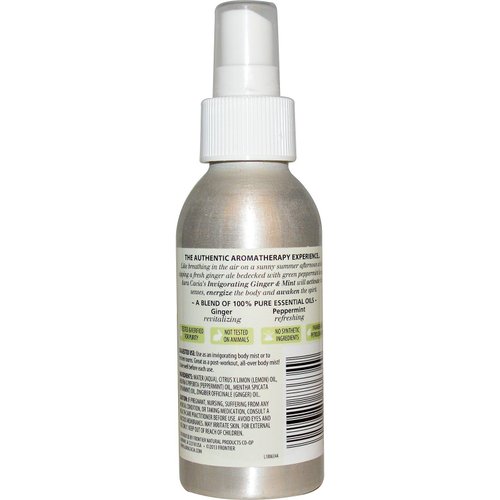 AURA CACIA Ginger Mint Body Mist, 4 FZ