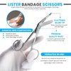 Utopia Care Medical Scissors - EMT and Trauma Shears - 5.5 Inch Nursing and Surgical Scissors - Stainless Steel Bandage Scissors for Nurses (Silver)