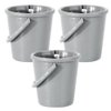 Set of 3 Hardcore Buckets for Wrestling Action Figures