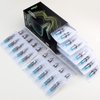 STIGMA Aquamarine Knight Tattoo Cartridge Needles 50pcs Assorted Sizes 0.35mm RL+RM (1203RL 1205RL 1207RL 1209RM 1215RM) Round Liner/Round Magnum EN02B-50KIT-X