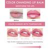 Glitter Balm Long Lasting PH Lipstick, Jelly Color Changing Shimmer Lip Gloss Tinted Lip Stain Vegan & Cruelty Free, Hydrate & Plump Glimmer Natural Pink Magic Sparkle Glow Confetti Lipstick - 01