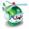Robocar Poli Transforming Robot, Helly 4" Transformable Helicopter Action Toy Figure Vehicles, Emergency Vehicle Playset, Holiday Birthday Rescue Car Toys Gift for Boys Girls Age 1 2 3 4 5