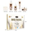 AICHUN BEAUTY Organic Rice Facial Skin Care Set Hydrate Rejuvenating Essence Soap Toner Face Serum Eye Cream Gift Box 100g+100ml+40ml+50ml+25ml 5PCS